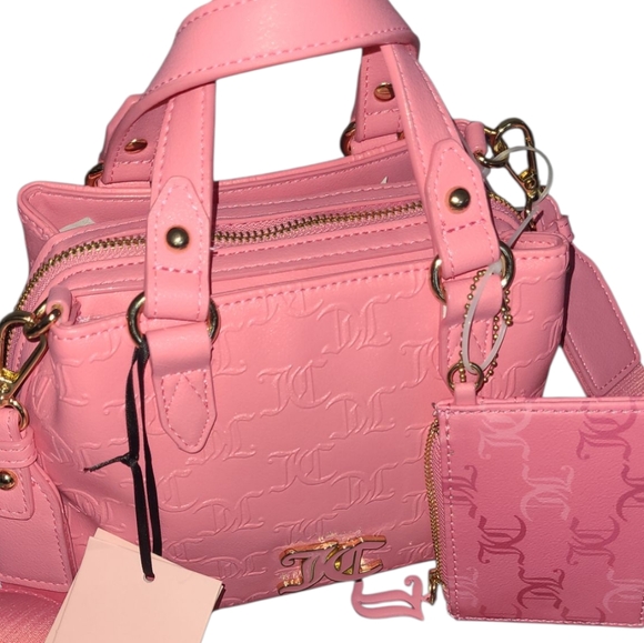 Juicy Couture Pink Embossed Women's Bag - Picture 6 of 13